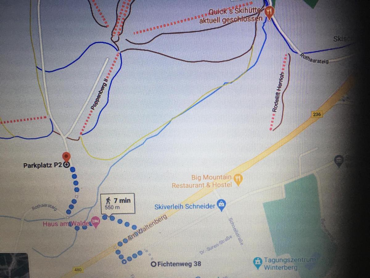 Appartement An Der Erlebniskappe Mit Fahrradkeller وينتربرغ المظهر الخارجي الصورة
