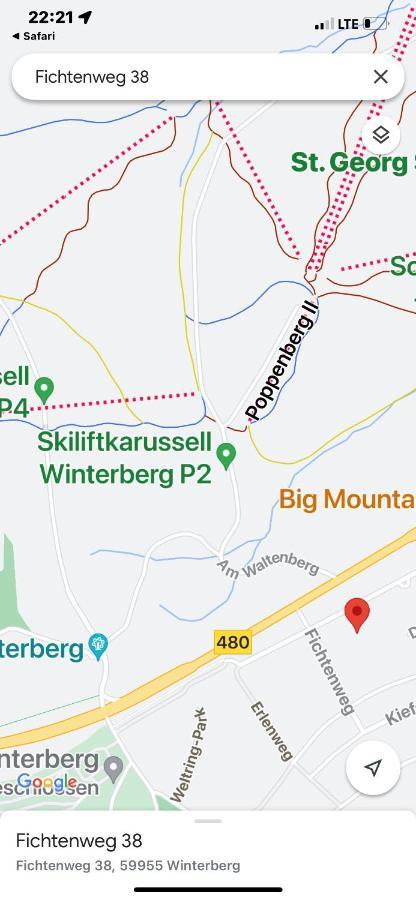 Appartement An Der Erlebniskappe Mit Fahrradkeller وينتربرغ المظهر الخارجي الصورة
